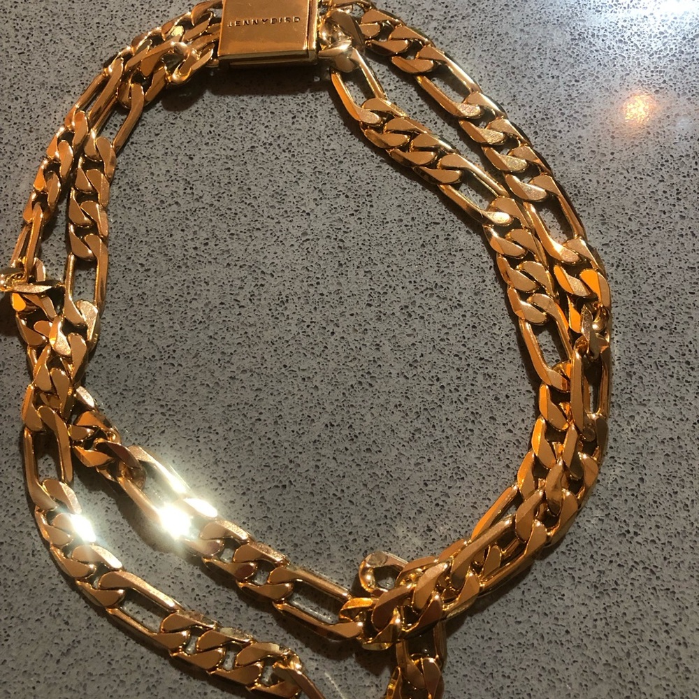 Jenny Bird Gold Chain Link Necklace